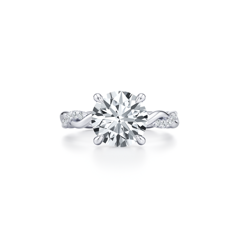 Ivy JD Heritage Solitaire Lab Diamond Engagement Ring image 1