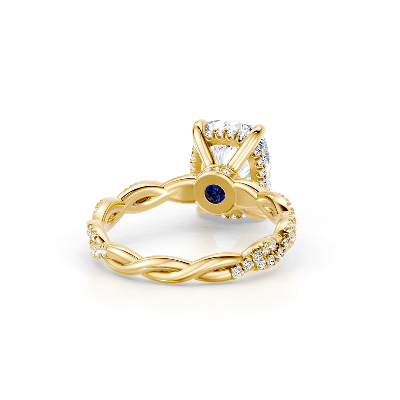 Ivy Heritage Solitaire Lab Diamond Engagement Ring image 108