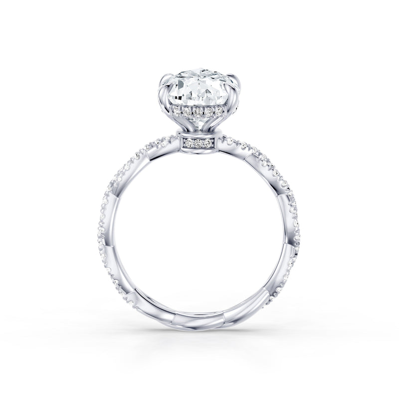 Ivy Heritage Solitaire Lab Diamond Engagement Ring image 64