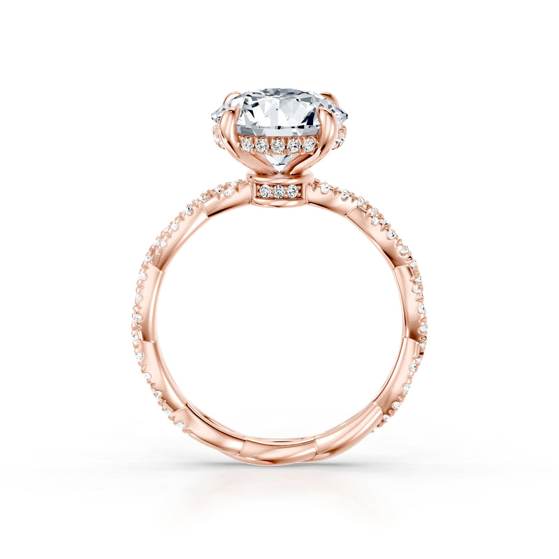 Ivy Heritage Solitaire Lab Diamond Engagement Ring image 14