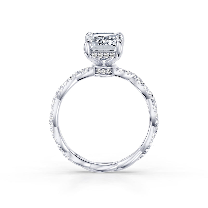 Ivy Heritage Solitaire Lab Diamond Engagement Ring image 44