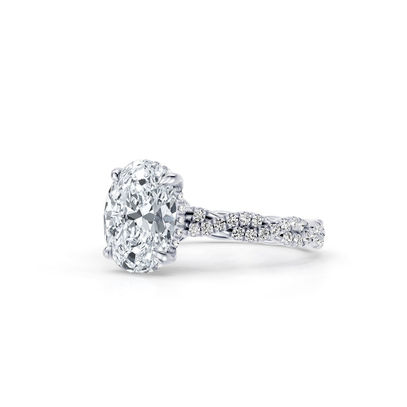Ivy Heritage Solitaire Lab Diamond Engagement Ring image 22