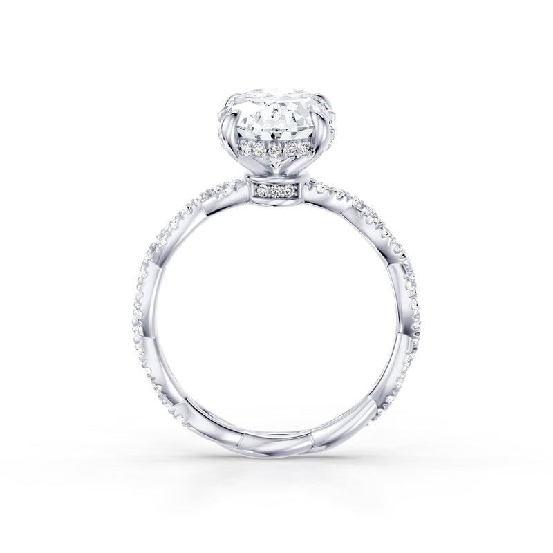 Ivy Heritage Solitaire Lab Diamond Engagement Ring image 24
