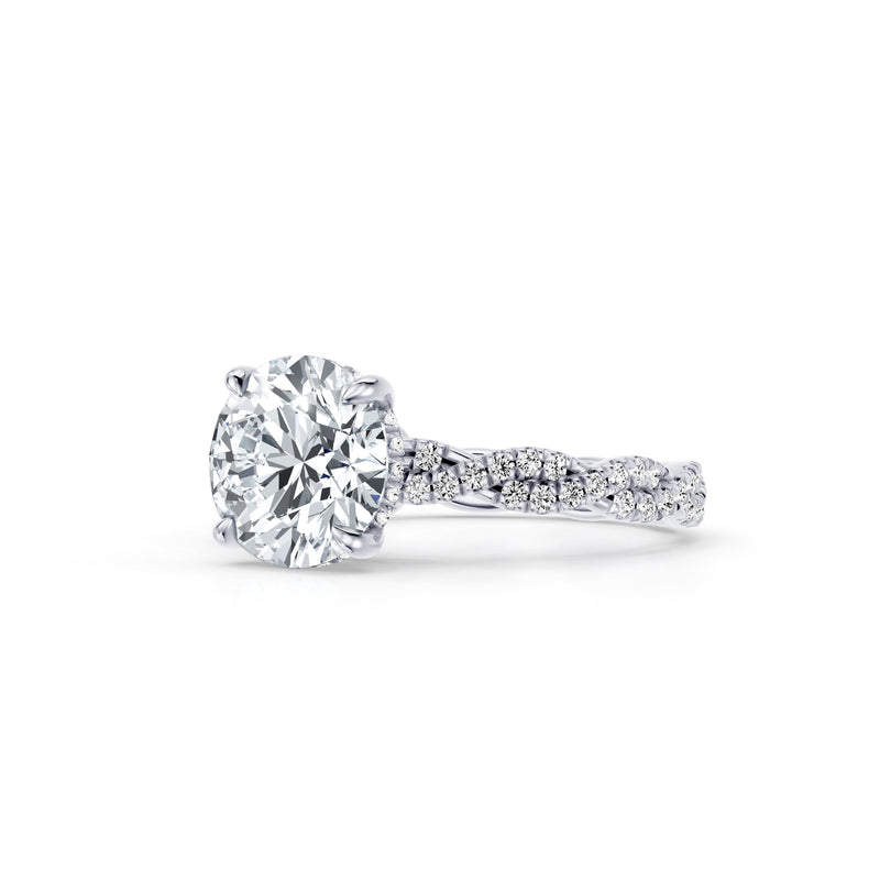 Ivy Heritage Solitaire Lab Diamond Engagement Ring image 2