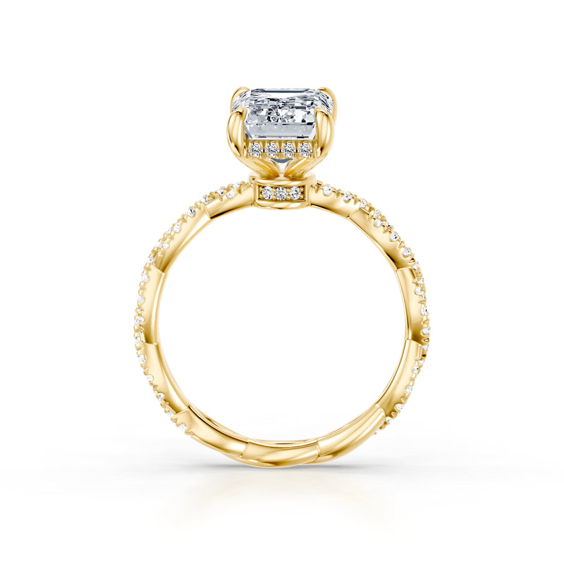 Ivy Heritage Solitaire Lab Diamond Engagement Ring image 49
