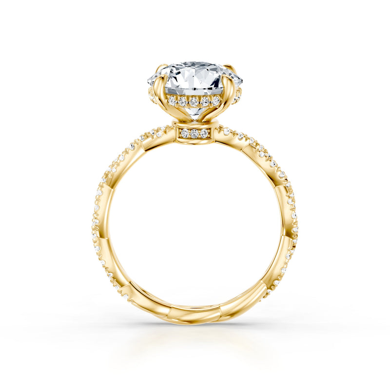 Ivy Heritage Solitaire Lab Diamond Engagement Ring image 9