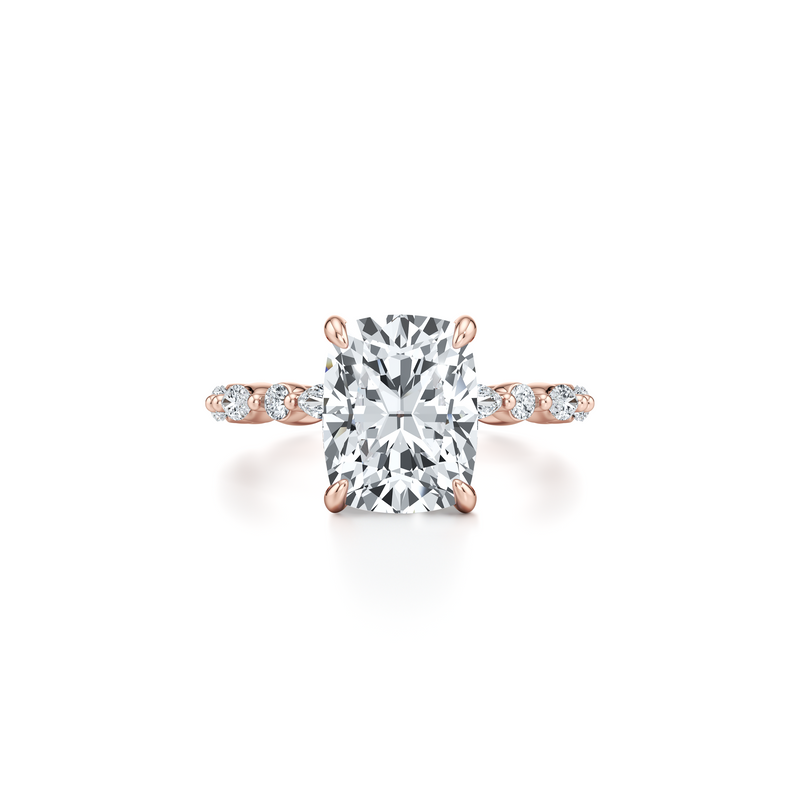 Vivienne Heritage Solitaire Lab Diamond Engagement Ring image 71
