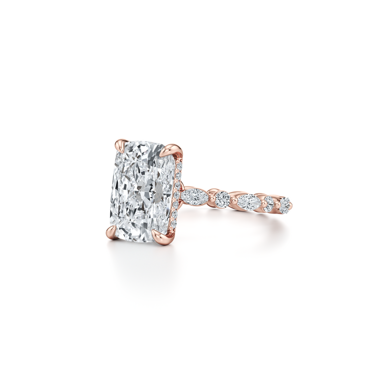 Vivienne Heritage Solitaire Lab Diamond Engagement Ring image 72