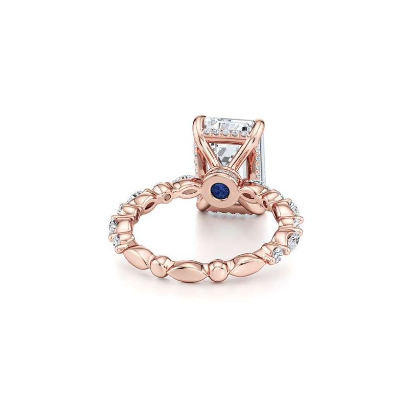 Vivienne Heritage Solitaire Lab Diamond Engagement Ring image 73