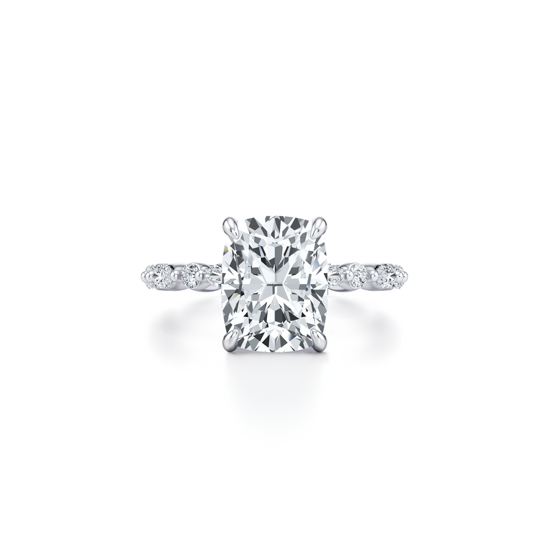 Vivienne Heritage Solitaire Lab Diamond Engagement Ring image 61