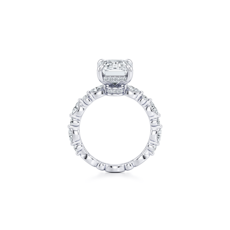 Vivienne Heritage Solitaire Lab Diamond Engagement Ring image 64