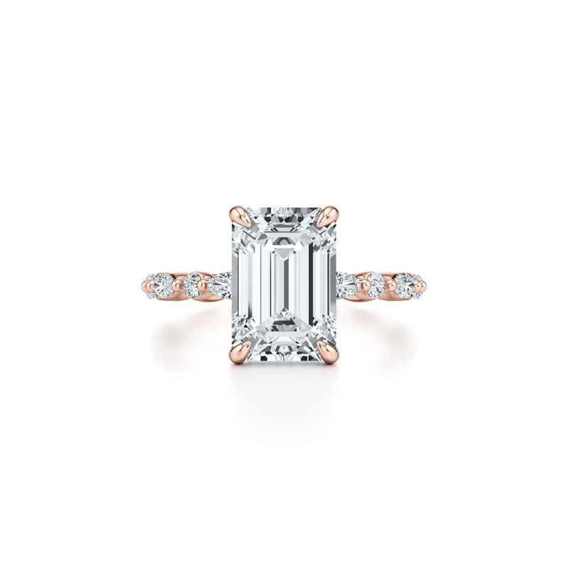 Vivienne Heritage Solitaire Lab Diamond Engagement Ring image 51