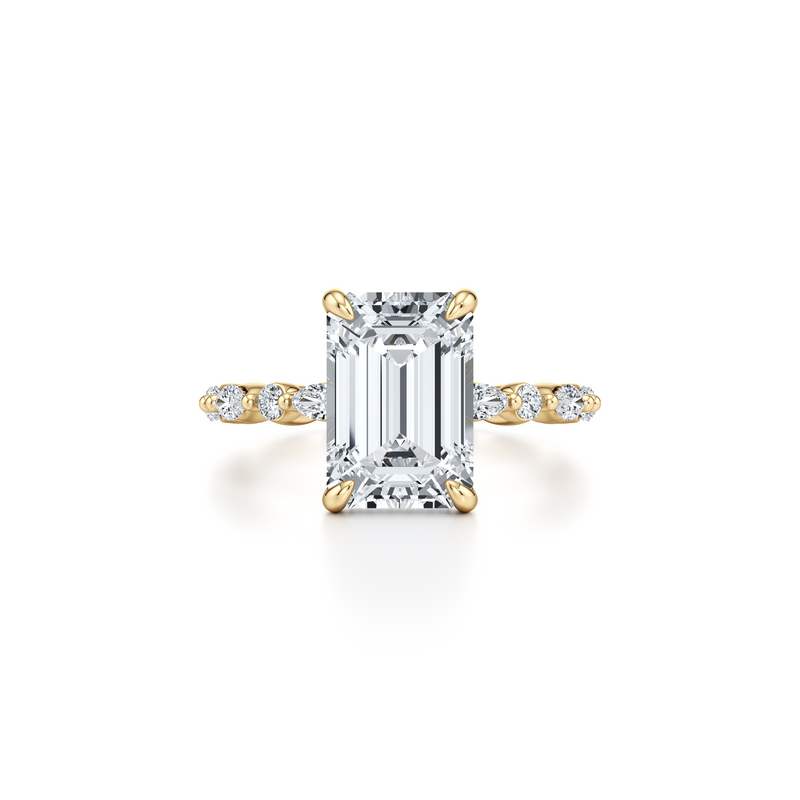 Vivienne Heritage Solitaire Lab Diamond Engagement Ring image 46