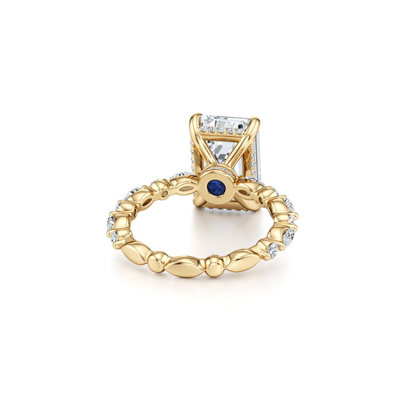 Vivienne Heritage Solitaire Lab Diamond Engagement Ring image 48