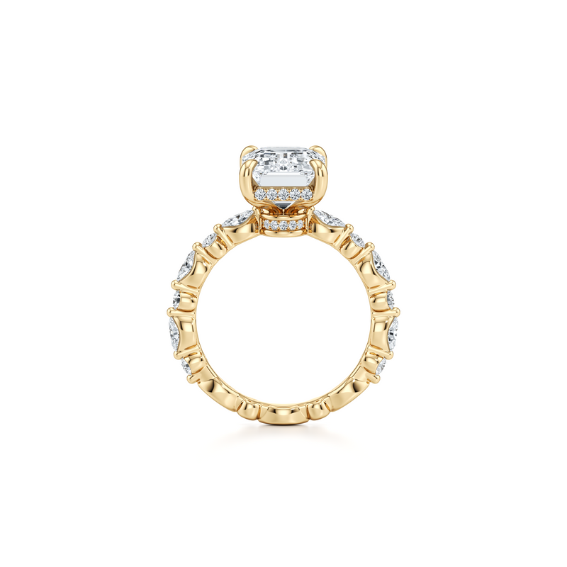 Vivienne Heritage Solitaire Lab Diamond Engagement Ring image 49