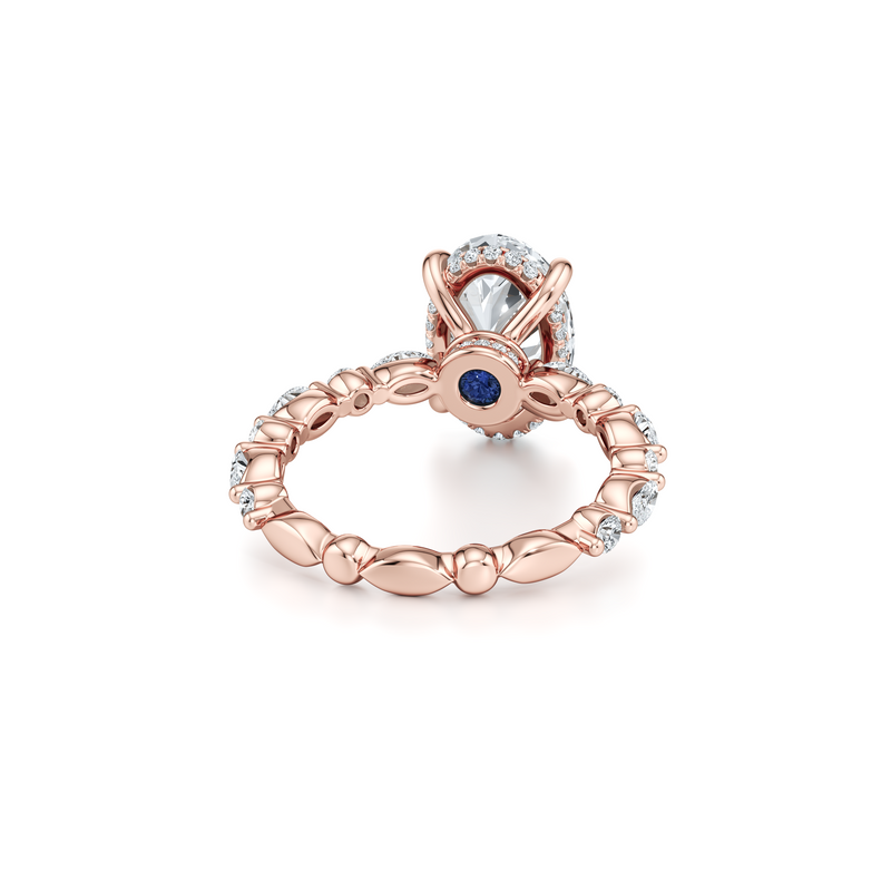 Vivienne Heritage Solitaire Lab Diamond Engagement Ring image 33