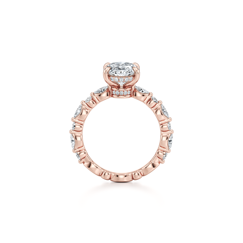 Vivienne Heritage Solitaire Lab Diamond Engagement Ring image 34
