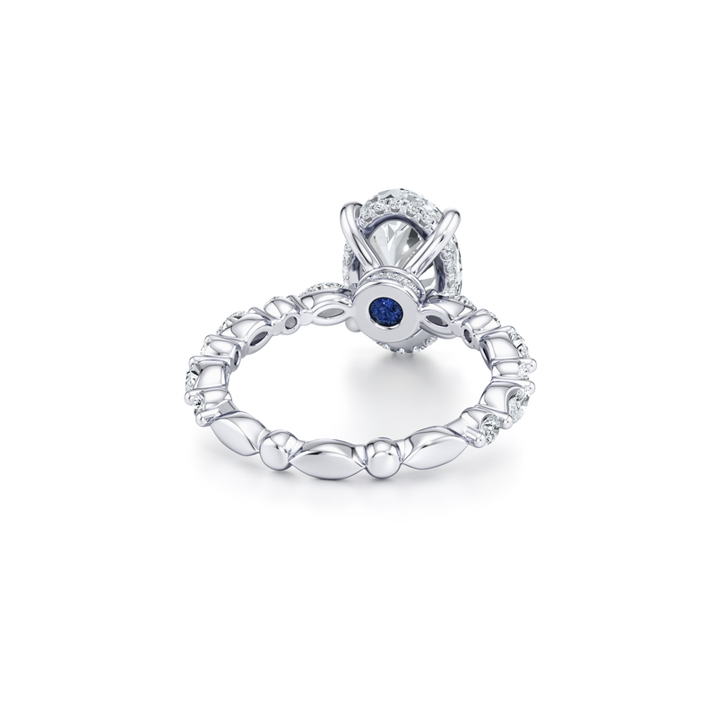 Vivienne Heritage Solitaire Lab Diamond Engagement Ring image 23