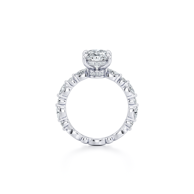 Vivienne Heritage Solitaire Lab Diamond Engagement Ring image 24