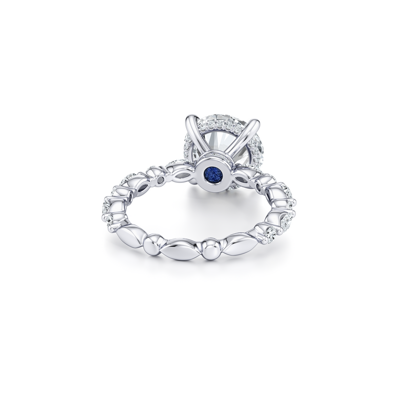 Vivienne Heritage Solitaire Lab Diamond Engagement Ring image 3