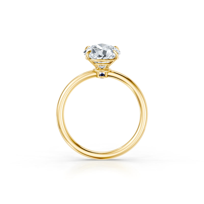 Claire Solitaire Lab Diamond Engagement Ring image 89