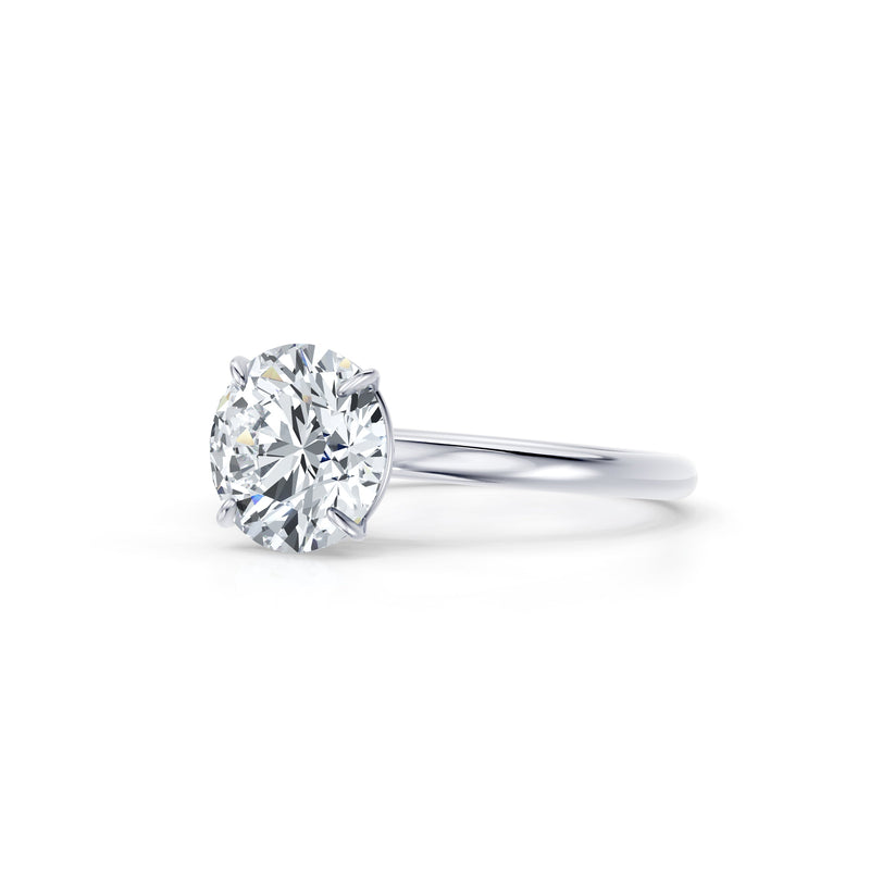 Claire Solitaire Lab Diamond Engagement Ring image 2