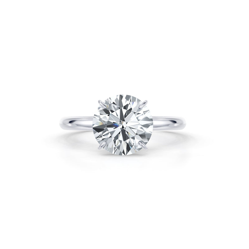 Claire Solitaire Lab Diamond Engagement Ring image 1