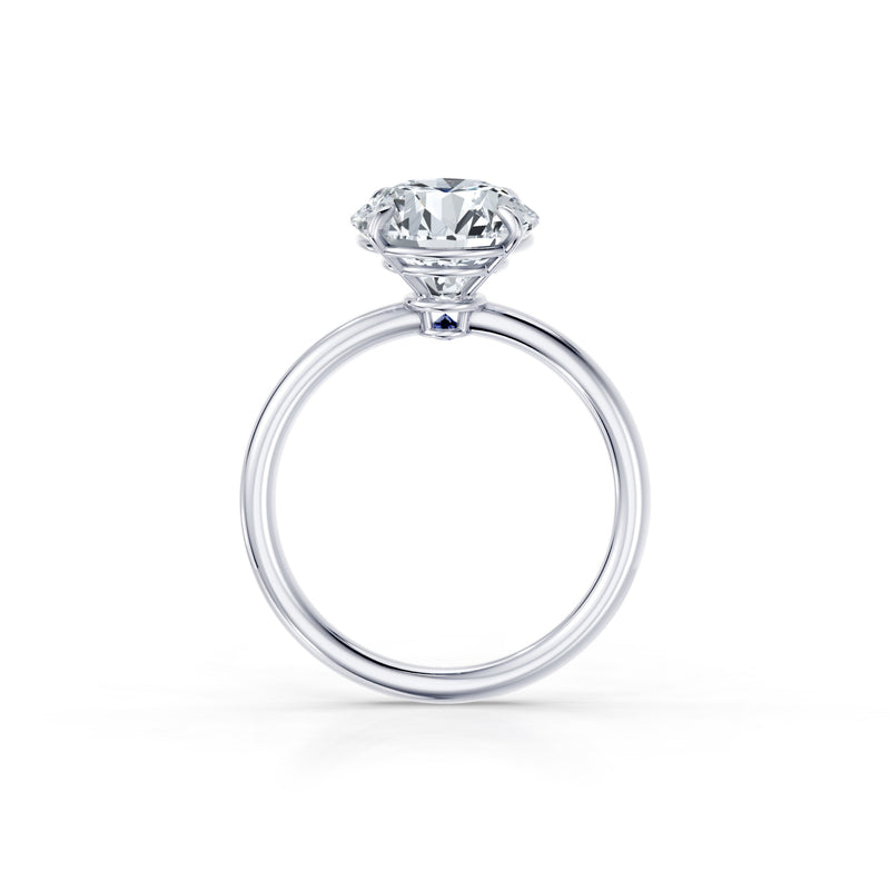 Claire Solitaire Lab Diamond Engagement Ring image 4