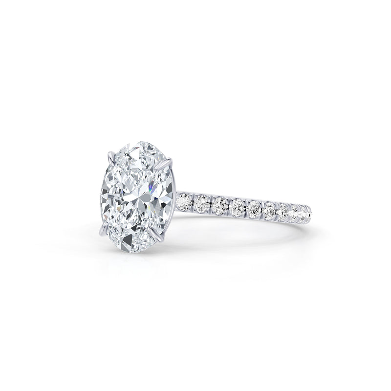Claire Solitaire Lab Diamond Engagement Ring image 22