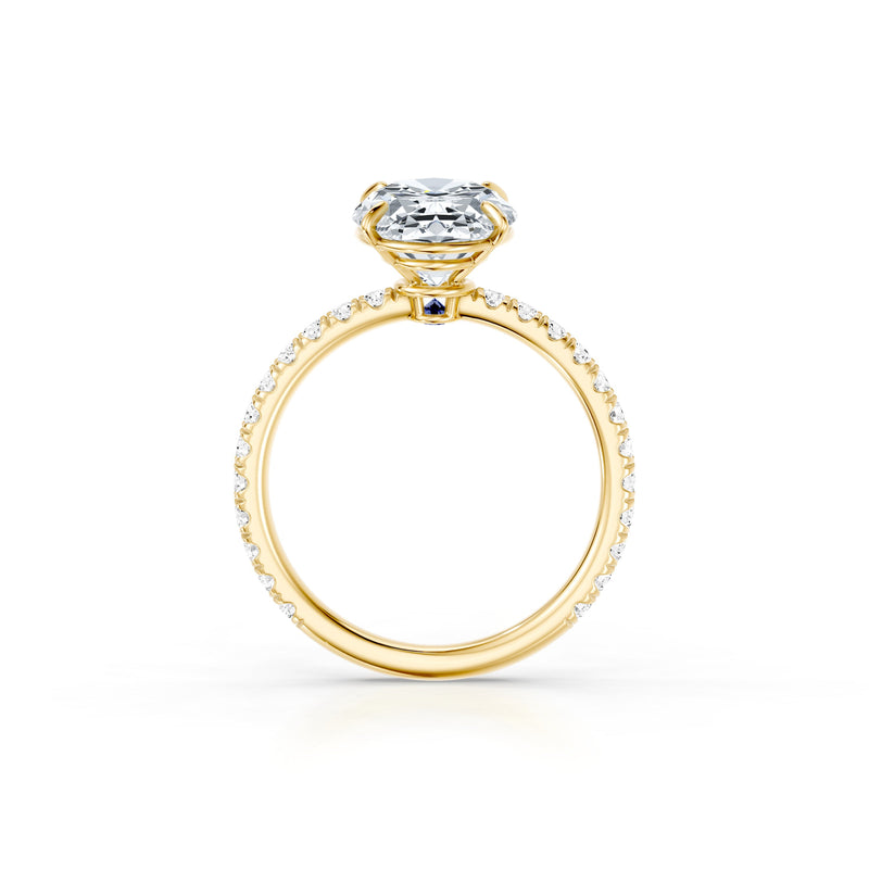 Claire Solitaire Lab Diamond Engagement Ring image 29