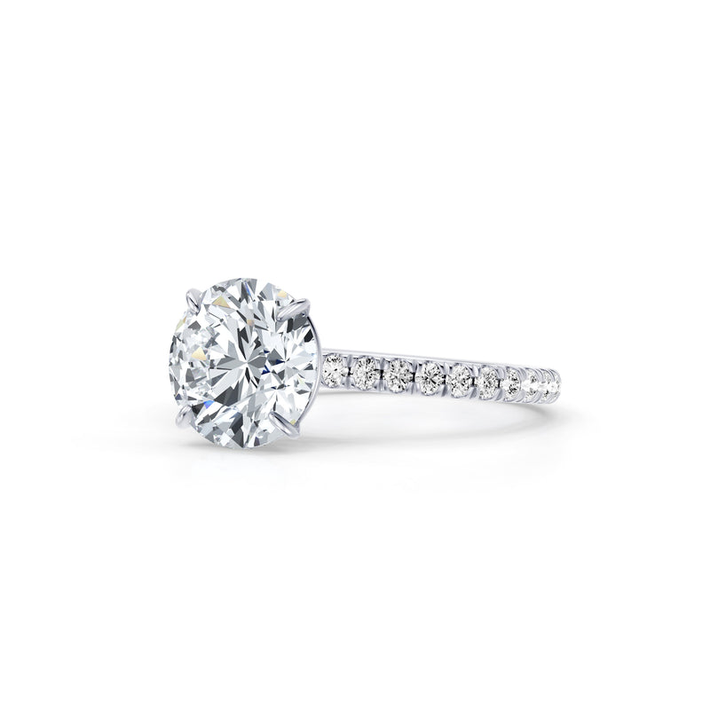 Claire Solitaire Lab Diamond Engagement Ring image 2