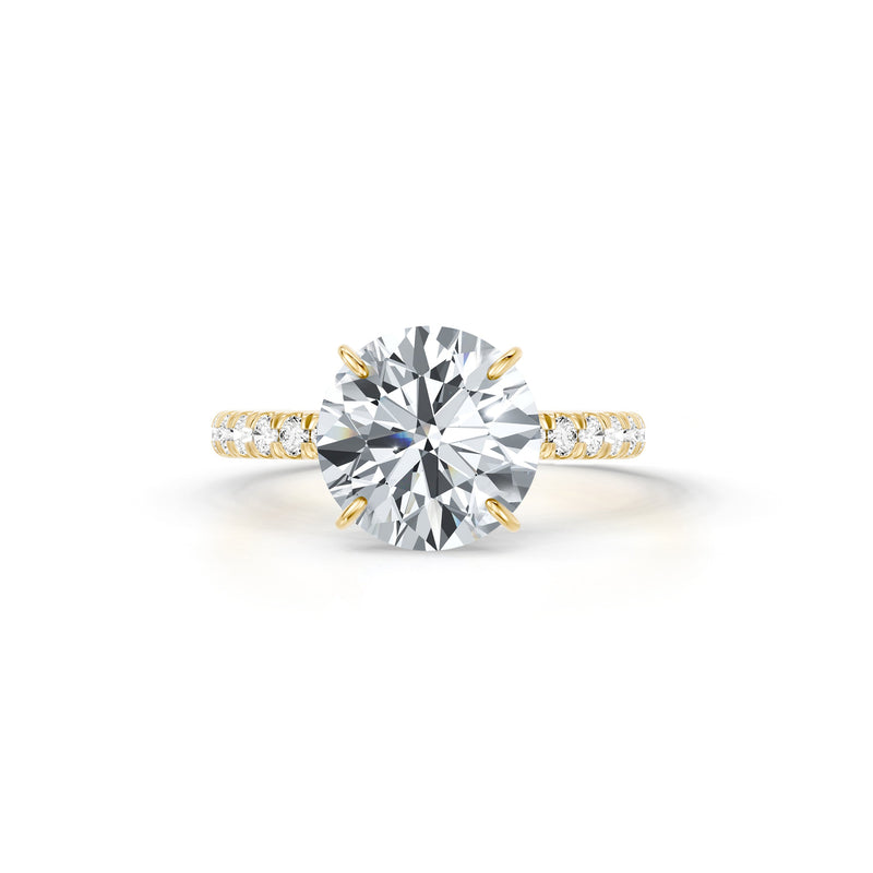 Claire Solitaire Lab Diamond Engagement Ring image 6