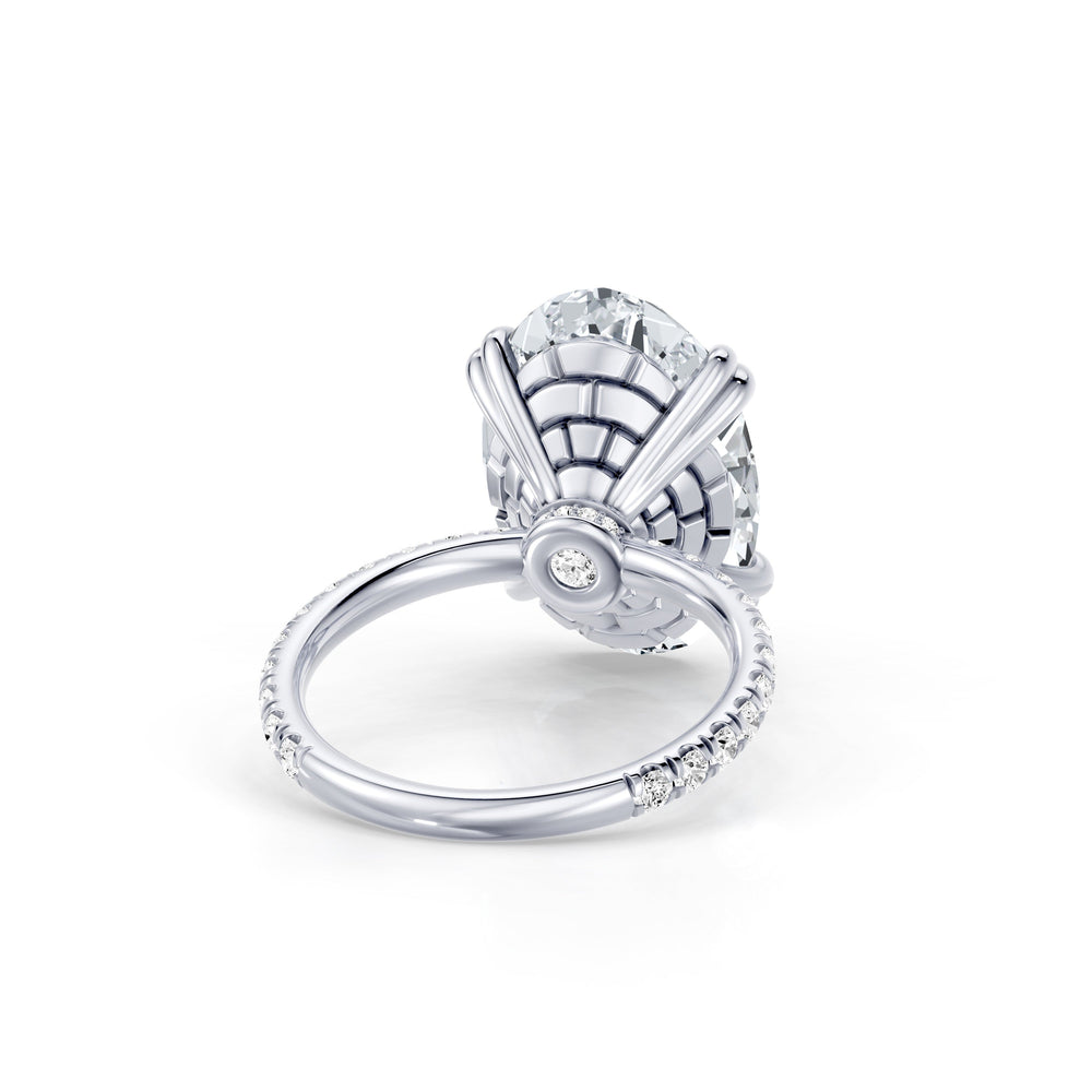 High Jewelry | Soho Oval Cut Solitaire Lab Diamond Engagement Ring image 3