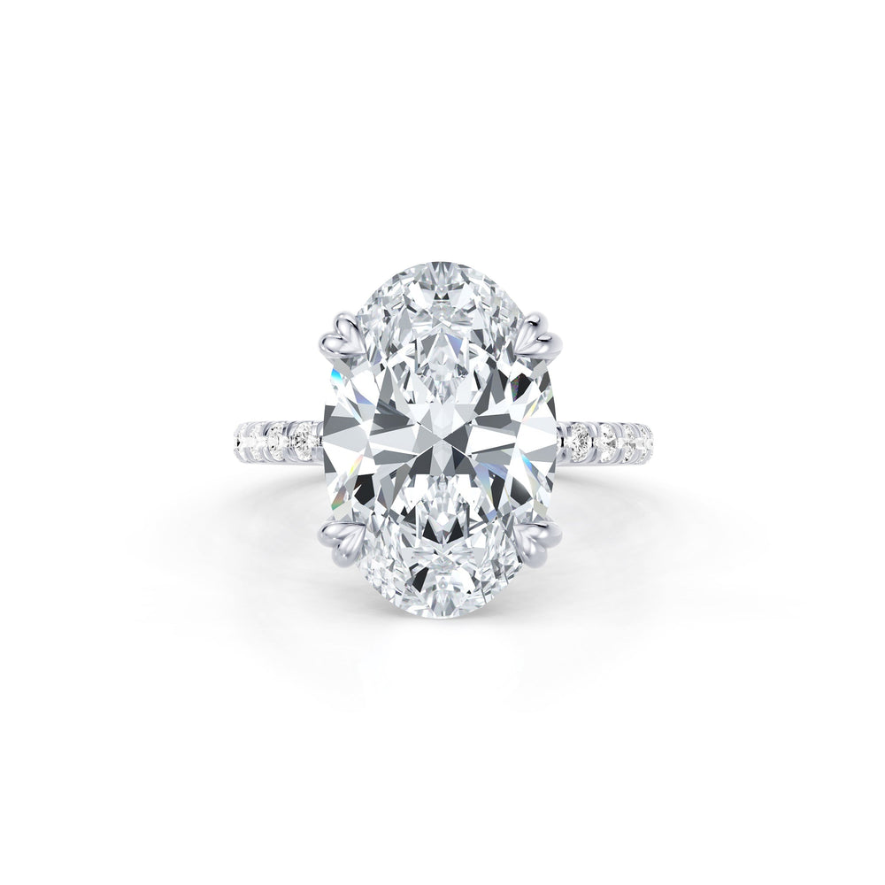 High Jewelry | Soho Oval Cut Solitaire Lab Diamond Engagement Ring image 1