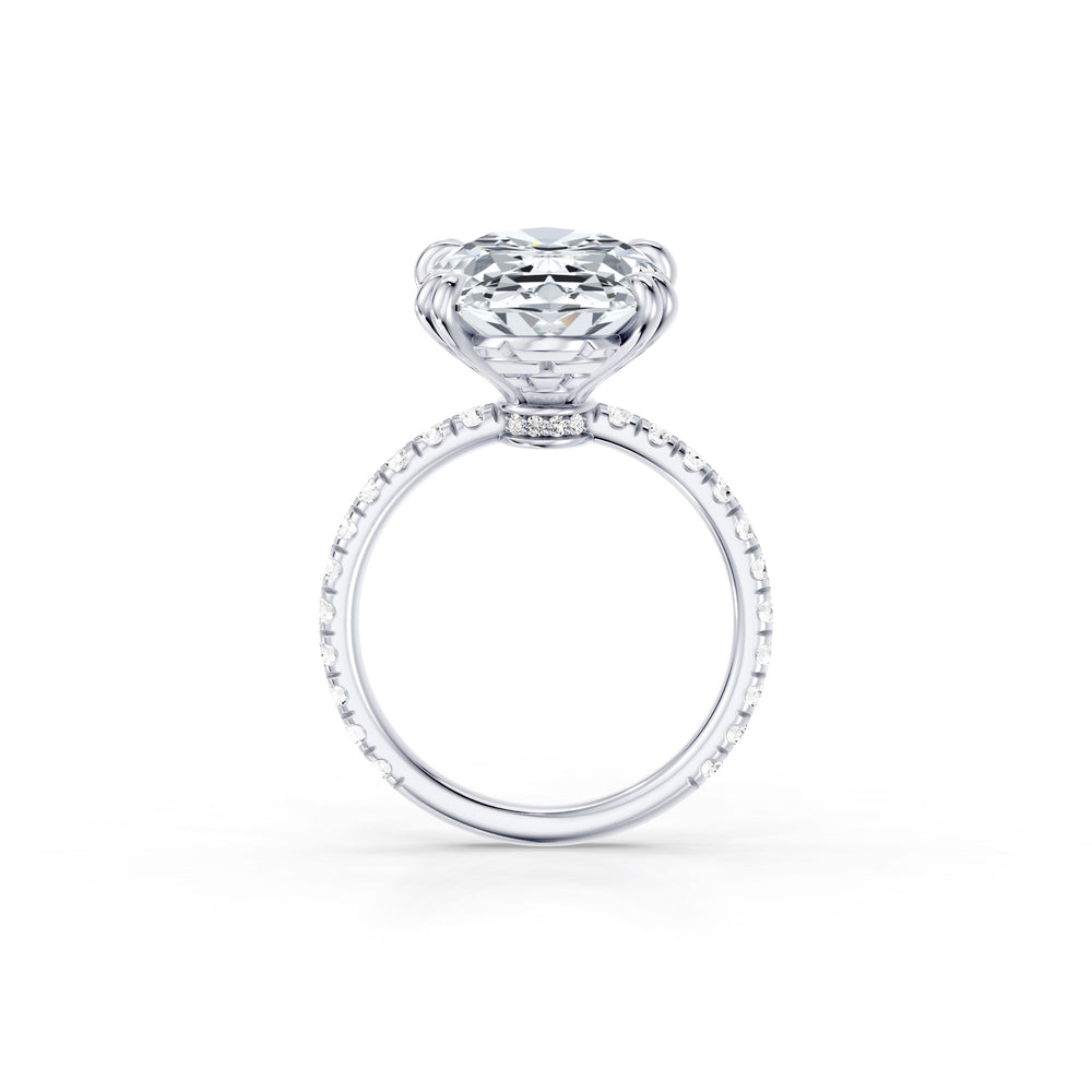 High Jewelry | Soho Oval Cut Solitaire Lab Diamond Engagement Ring image 4