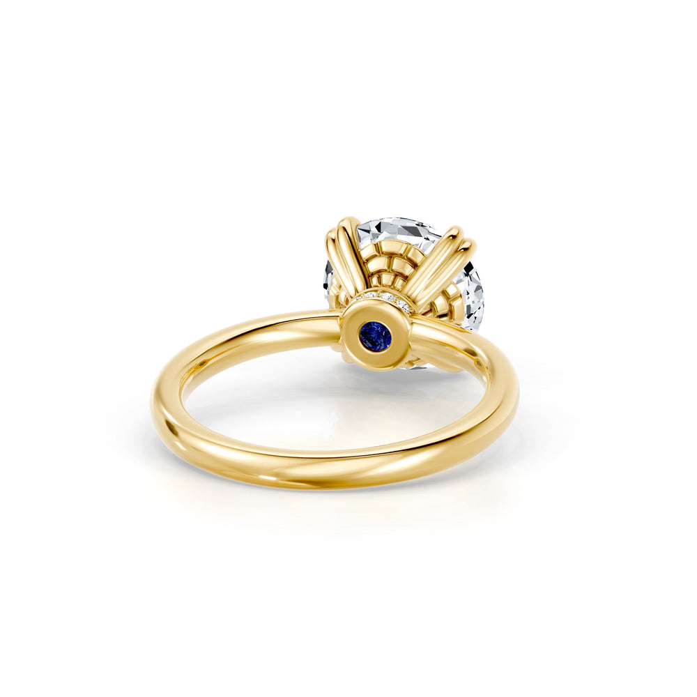 Soho Round Cut Solitaire Lab Diamond Engagement Ring image 3