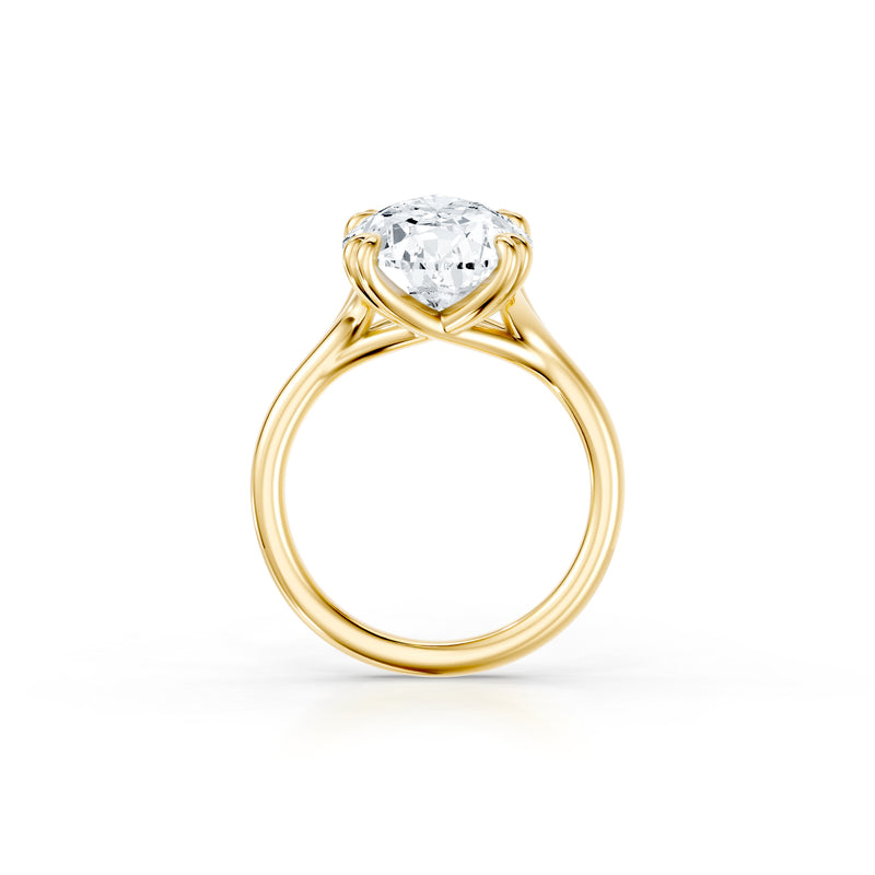 High Jewelry | Jane Pear Cut Solitaire Lab Diamond Engagement Ring image 4