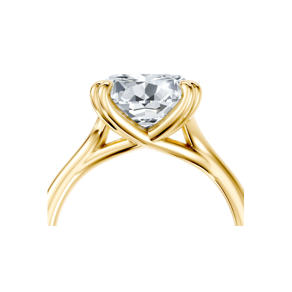 High Jewelry | Jane Pear Cut Solitaire Lab Diamond Engagement Ring image 5