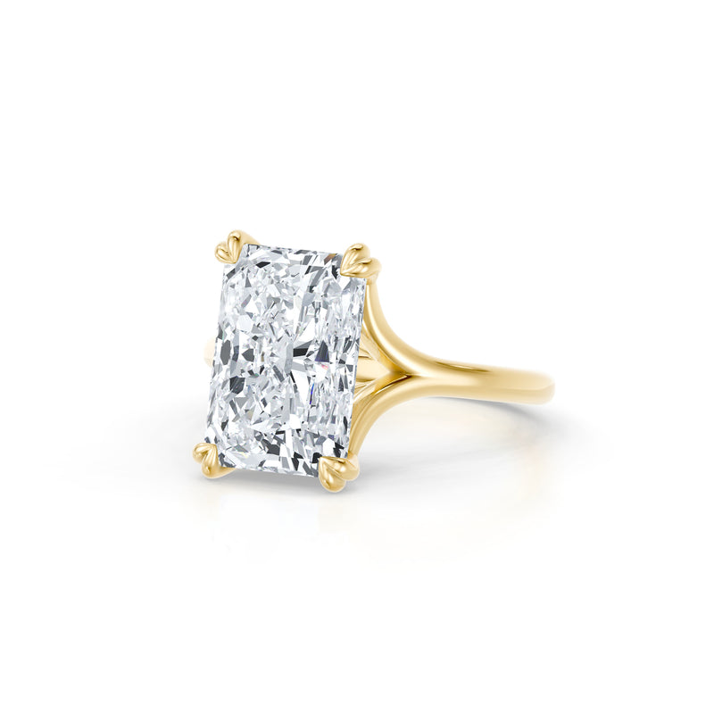 High Jewelry | Jane Radiant Cut Solitaire Lab Diamond Engagement Ring image 2