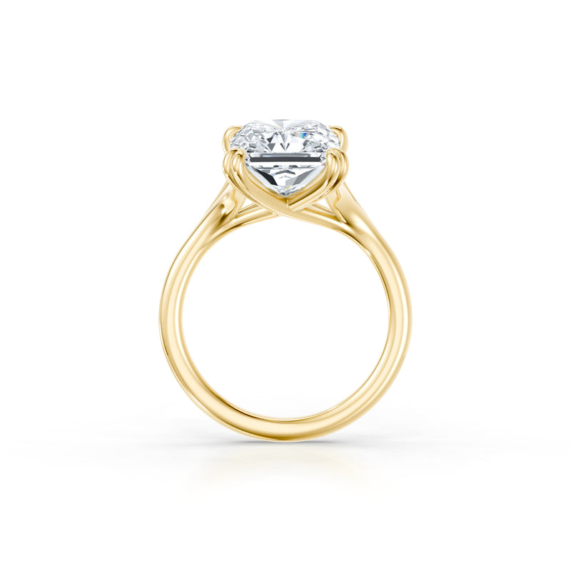 High Jewelry | Jane Radiant Cut Solitaire Lab Diamond Engagement Ring image 4