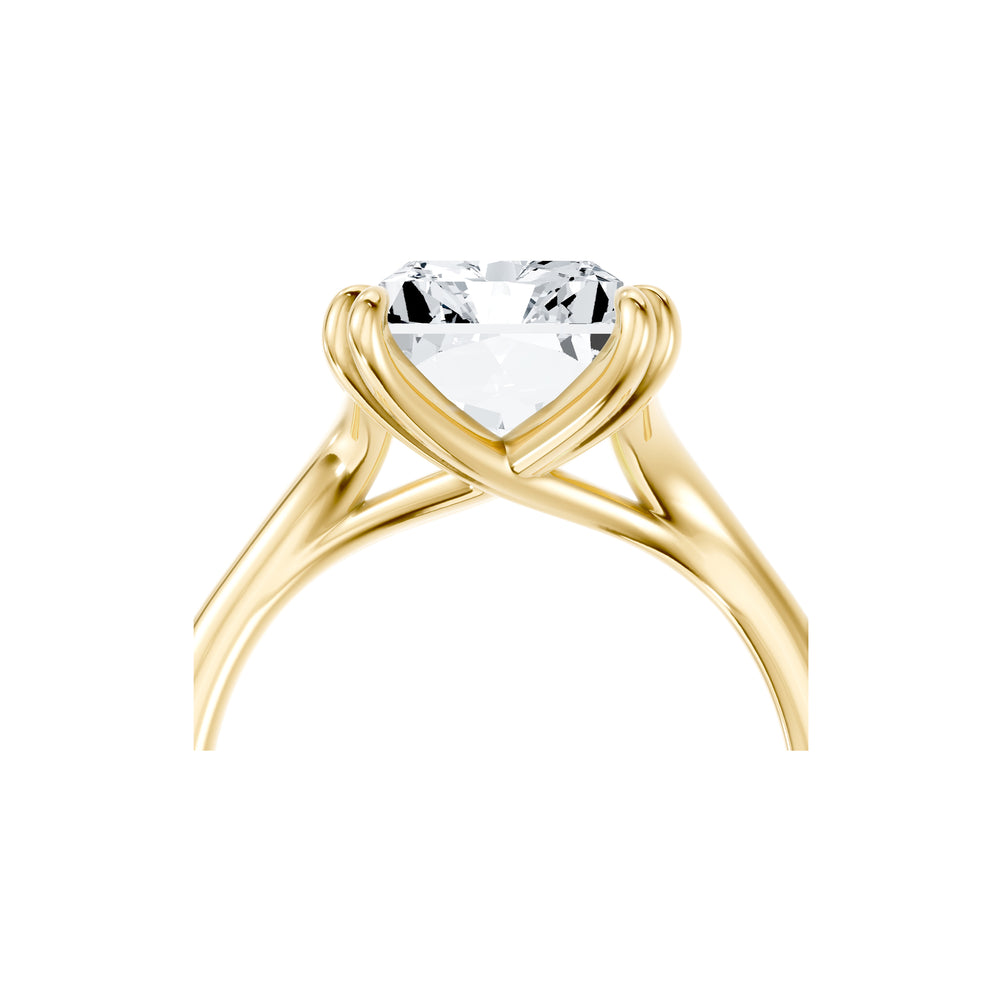 High Jewelry | Jane Radiant Cut Solitaire Lab Diamond Engagement Ring image 5