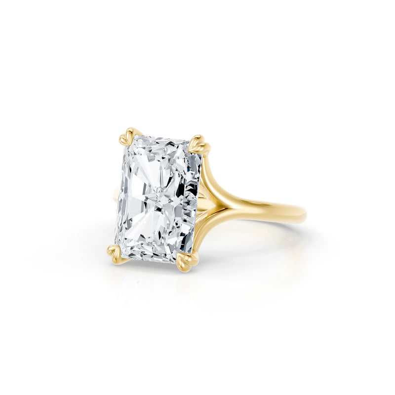 High Jewelry | Jane Radiant Cut Solitaire Lab Diamond Engagement Ring image 2