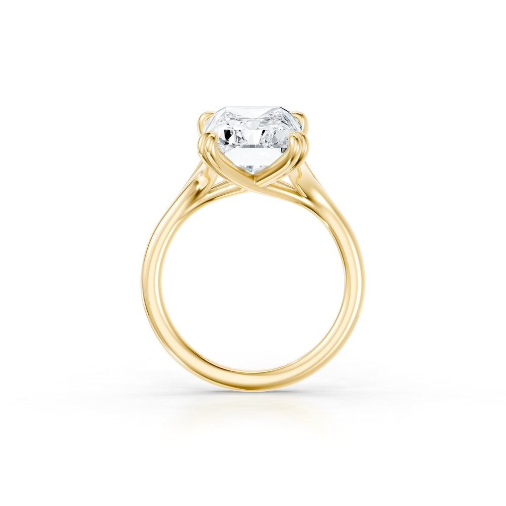 High Jewelry | Jane Radiant Cut Solitaire Lab Diamond Engagement Ring image 4