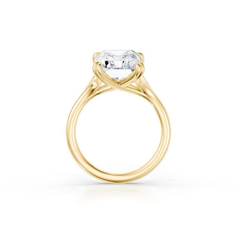 High Jewelry | Jane Radiant Cut Solitaire Lab Diamond Engagement Ring image 4