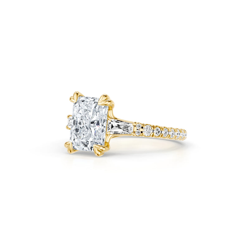 Jane Tapered Baguette Three Stone Lab Diamond Engagement Ring image 93