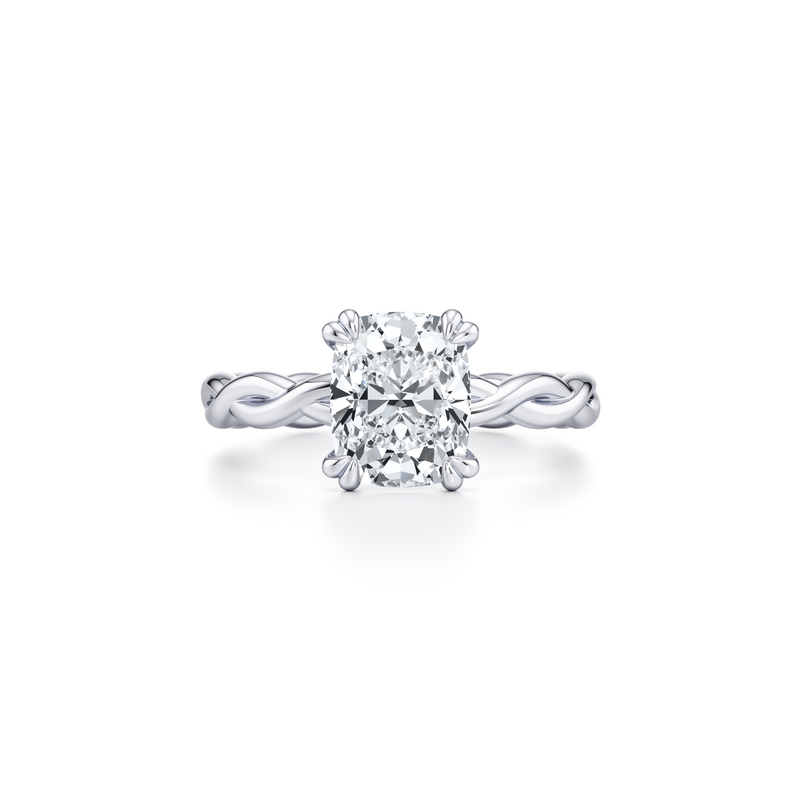 Ivy Solitaire Lab Diamond Engagement Ring image 33