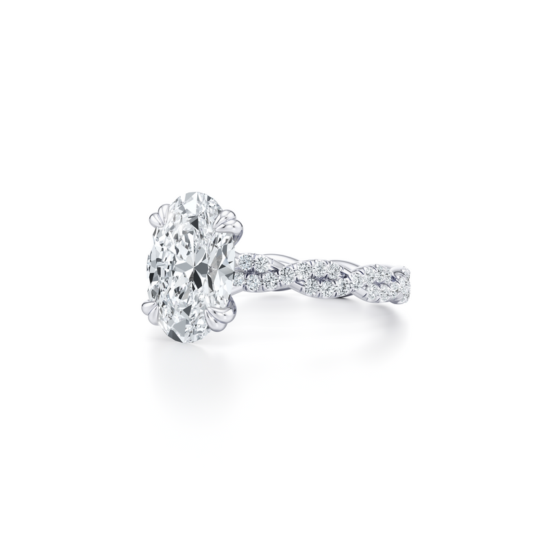 Ivy Solitaire Lab Diamond Engagement Ring image 2
