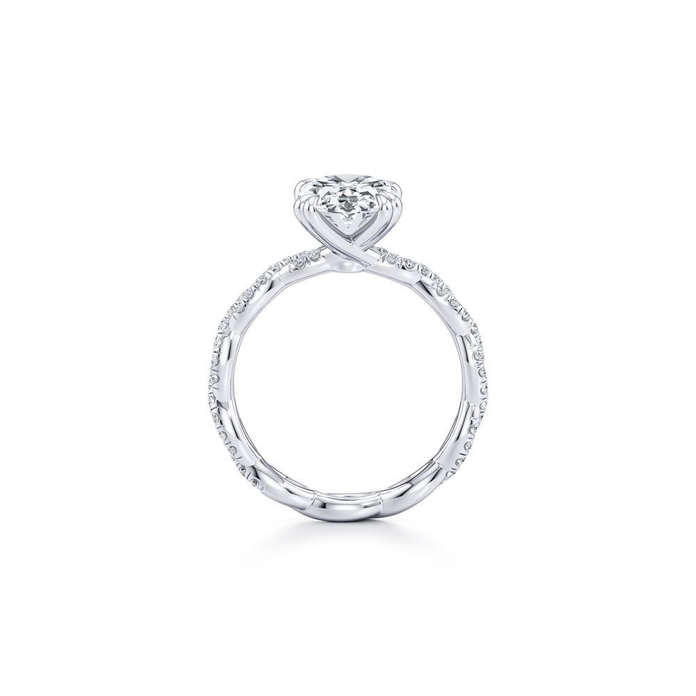 Ivy Solitaire Lab Diamond Engagement Ring image 4