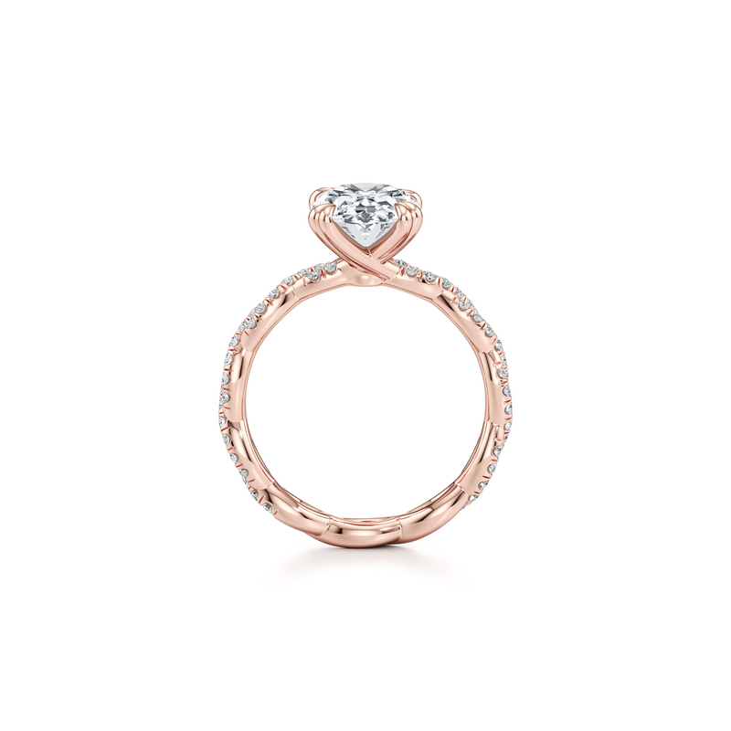 Ivy Solitaire Lab Diamond Engagement Ring image 28