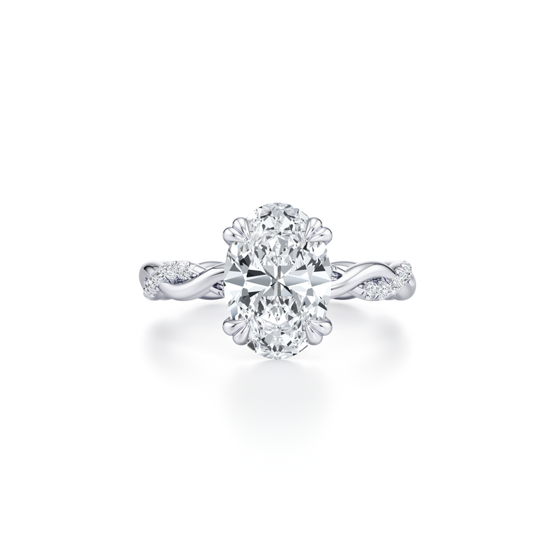 Ivy Solitaire Lab Diamond Engagement Ring image 17